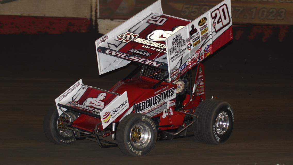 Wilson Aiming to Improve Career-Best Result at Stockton Dirt Track This Weekend