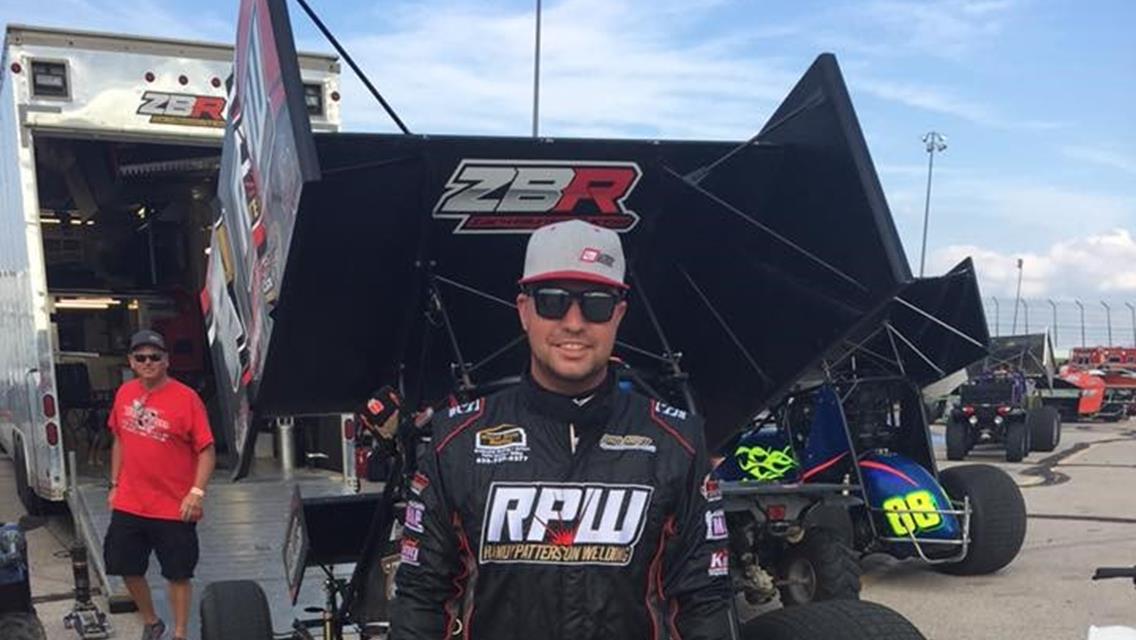 Blurton Teams Up With Lee Martin for 360 Sprint Car Ride