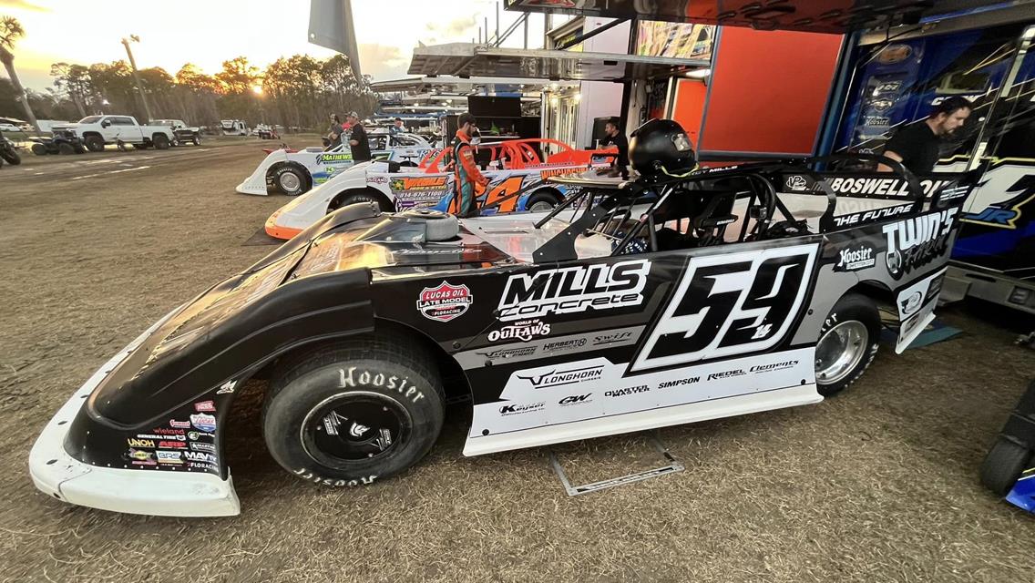 Volusia Speedway Park (De Leon Springs, FL) – World of Outlaw Late Model Series – DIRTcar Nationals – February 10th-15th, 2025.