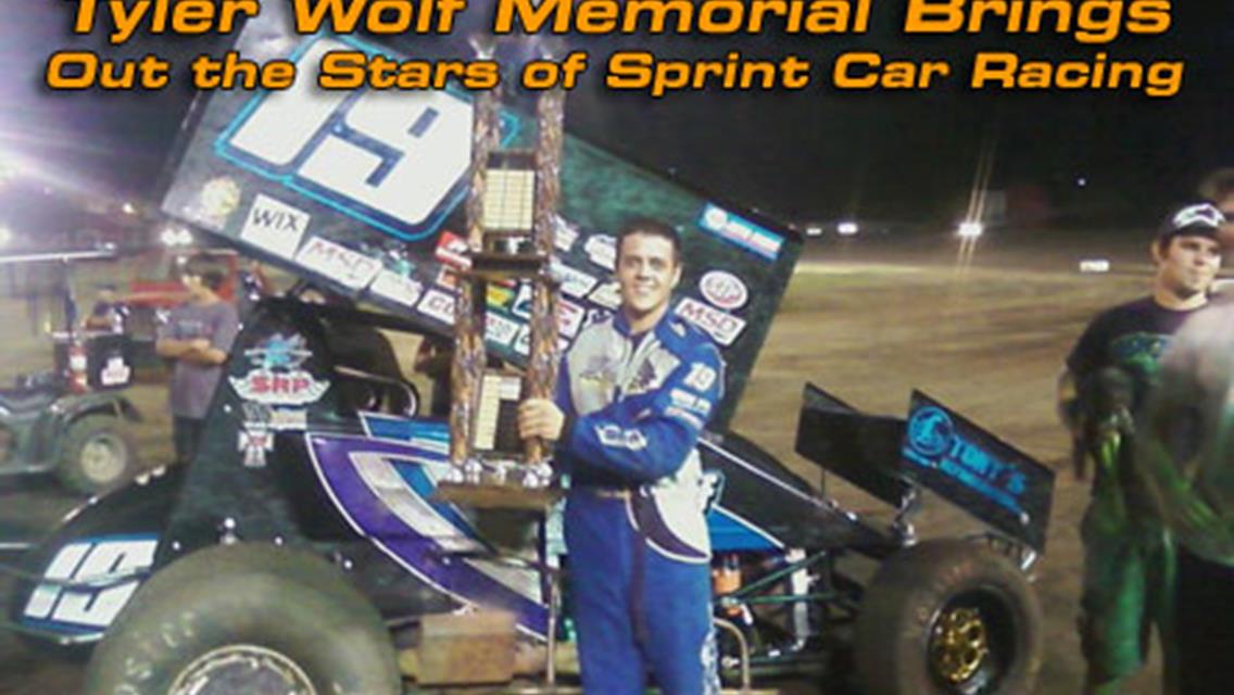 Tyler Wolf Memorial Brings Out the Stars of Sprint Car Racing