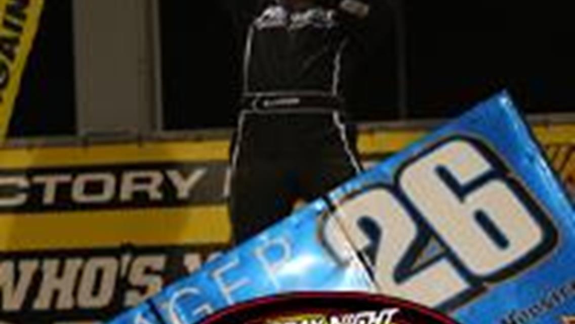 Cory Eliason Bags $10,000 Thursday Night Thunder Victory; David Stremme Grabs $3000 Dirt Cup Challenge UMP Modified Checkers