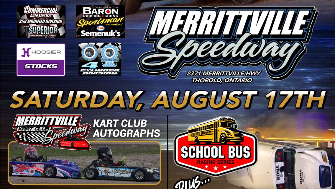 School Bus Racing Returns to Merrittville This Saturday Night