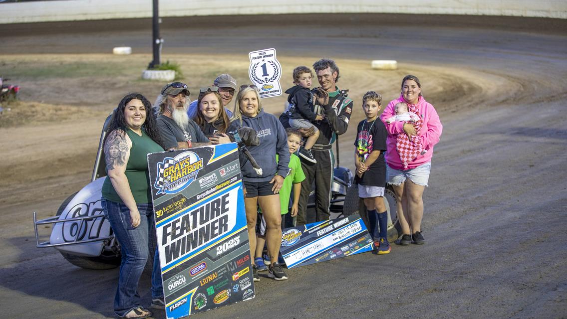Blood wins Modified Nationals Tune Up, on an Exciting night at Grays Harbor Raceway