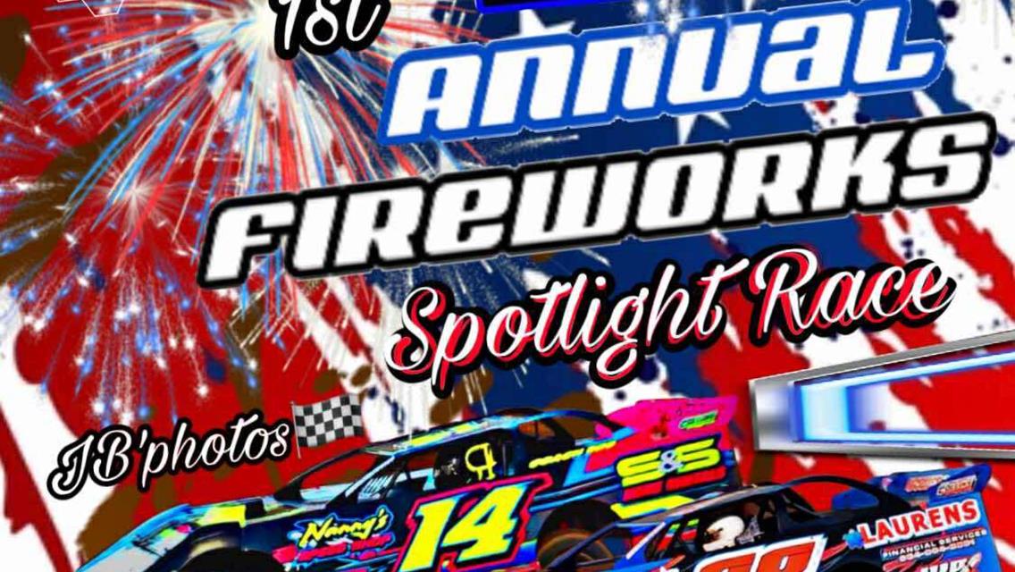 1st Annual Fireworks Spotlight Race