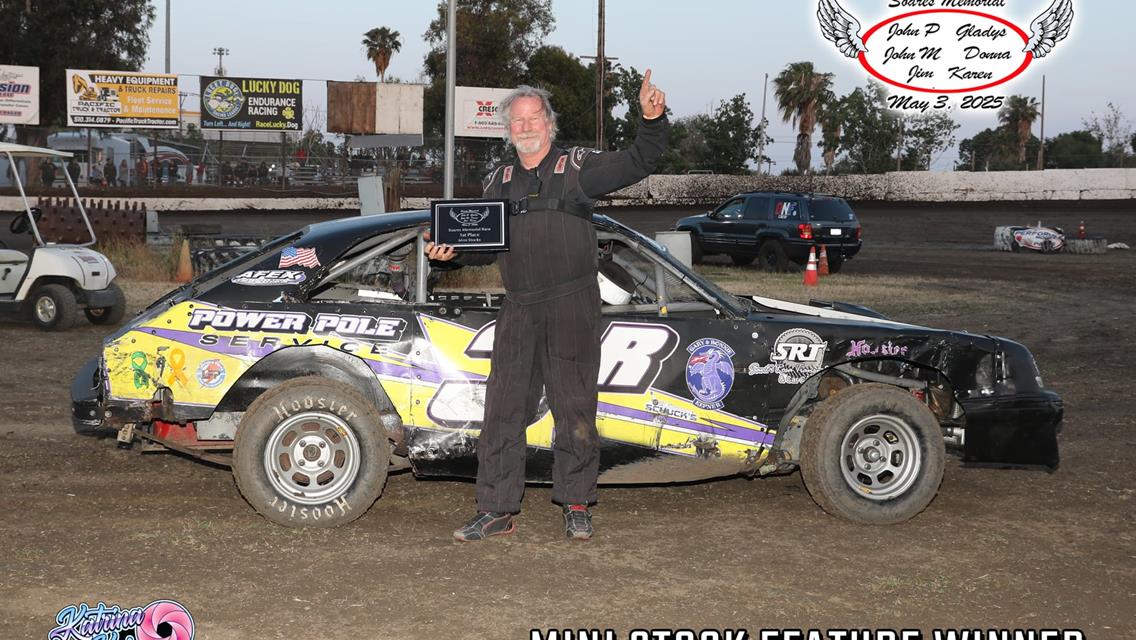 Slaney, Johnson, Ryland, Pearce, Brown Are Soares Memorial Winners At Antioch Speedway