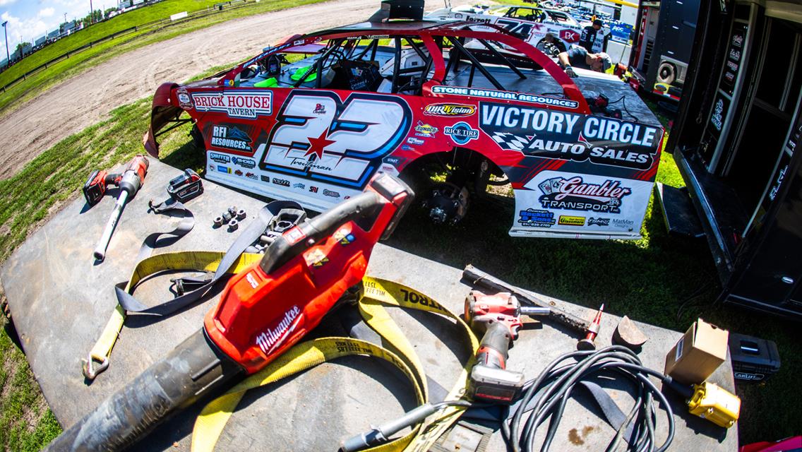 Shelby County Speedway (Harlan, IA) – Lucas Oil Late Model Dirt Series – Kosiski Family 53 – July 15th, 2025. (Heath Lawson Photo)