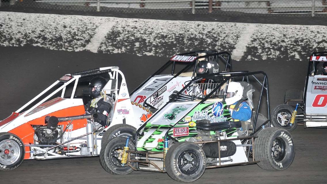 POWRi/ILLINI D-II Midgets Start Off Month of May at Lincoln