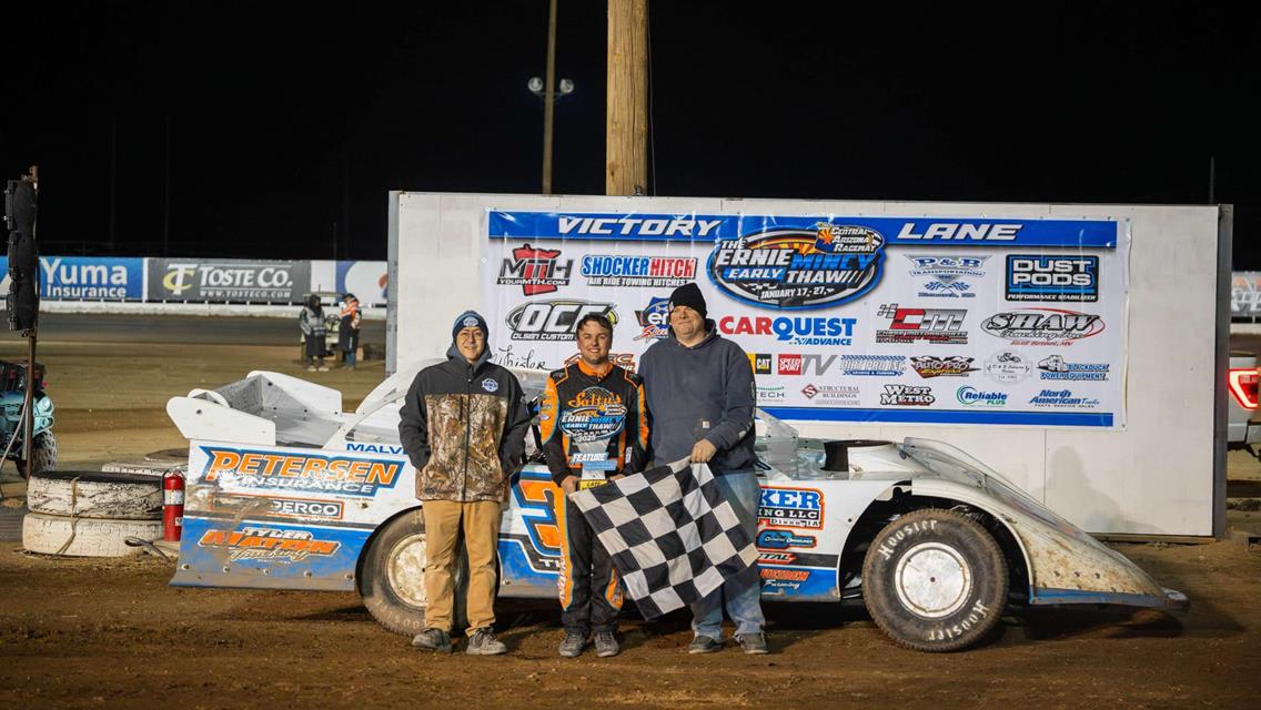 Central Arizona Speedway (Casa Grande, AZ) – Ernie Mincy Early Thaw – January 23rd-25th, 2025. (AOM Creative)