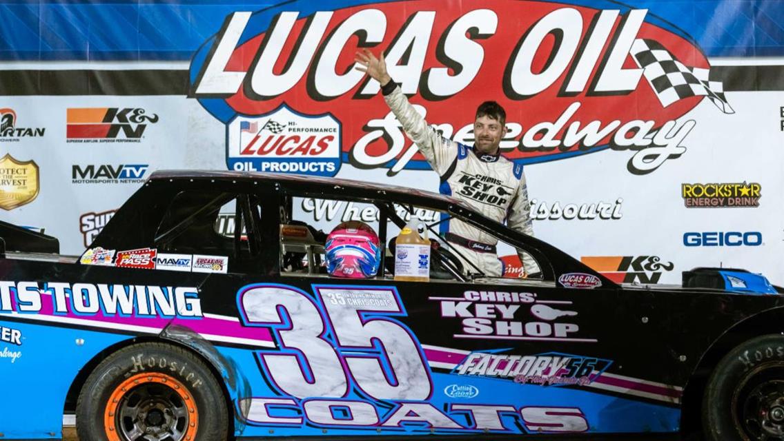 After another solid Street Stocks season, Joplin&#39;s Coats eager for Lucas Oil Speedway 2020 title chase