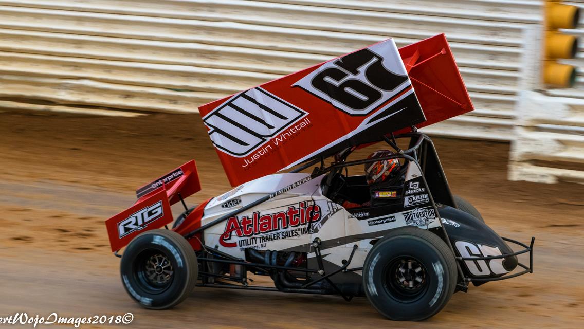 Justin Whittall qualifies for Weikert Memorial at Port Royal Speedway