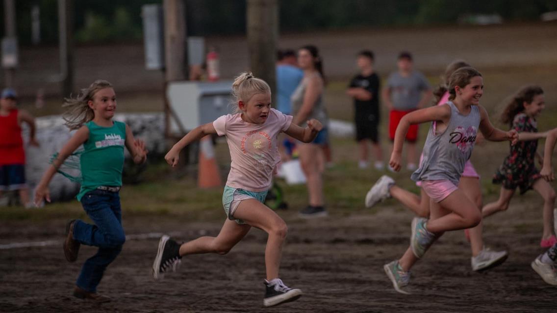 Kid’s Night Victories go to Campbell, Clancy, Russell, and Schultz at Central Missouri Speedway!