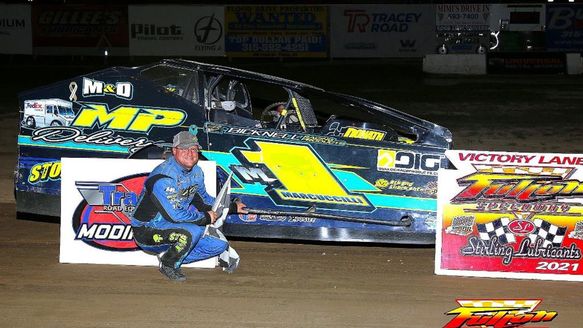 Dave Marcuccilli Sweeps Fulton Speedway Modified Features