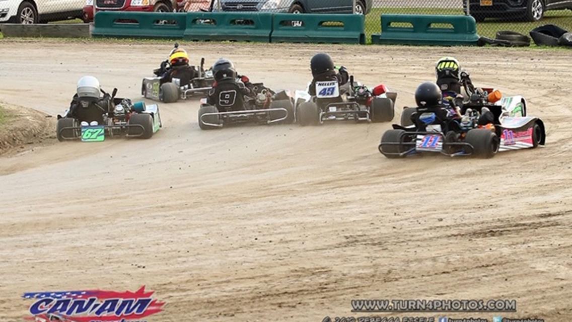 GO-KART RACING RETURNS TO THE CAN-AM SPEEDWAY THIS SATURDAY NIGHT, AUGUST 3RD