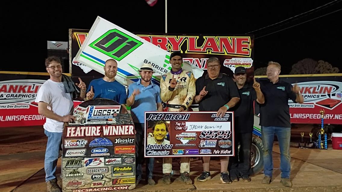 NEWCOMER, JADAN BOWLING ROLLS TO USCS VICTORY IN THE JEFF McCALL CLASSIC AT CAROLINA