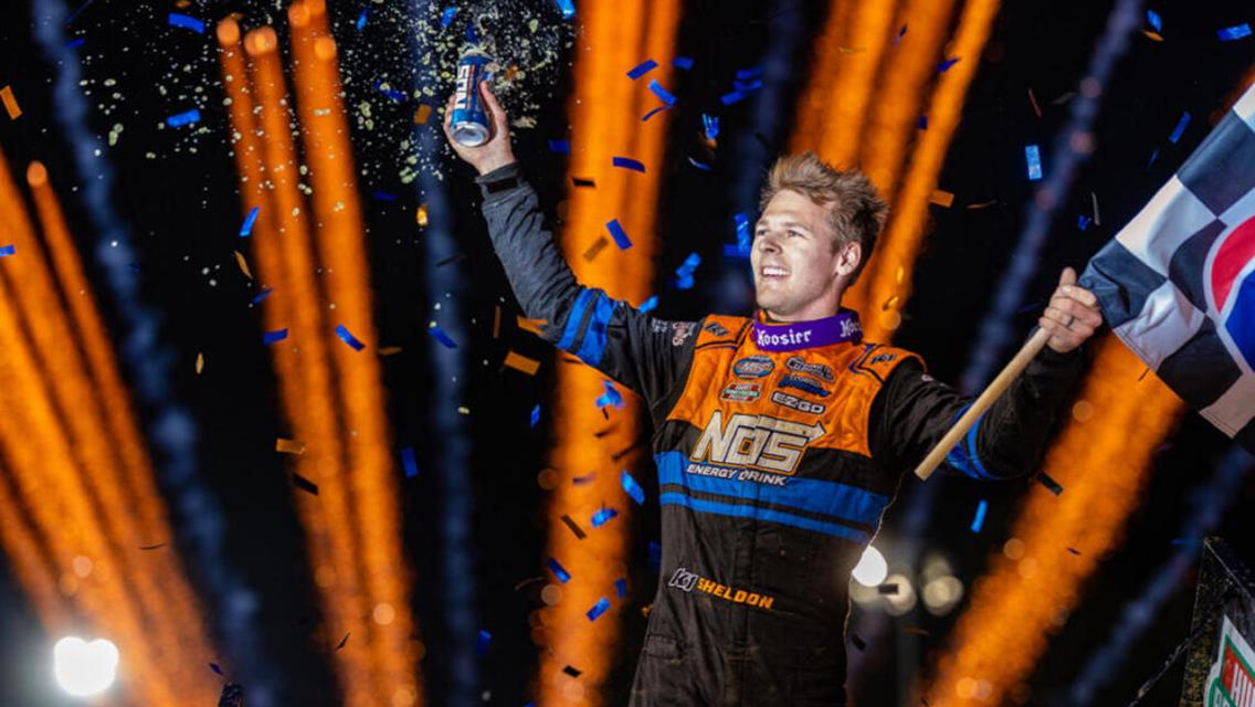 SHELDON HAUDENSCHILD WHEELS FROM 16TH TO VICTORY ON NIGHT ONE OF SAGE FRUIT SKAGIT NATIONALS