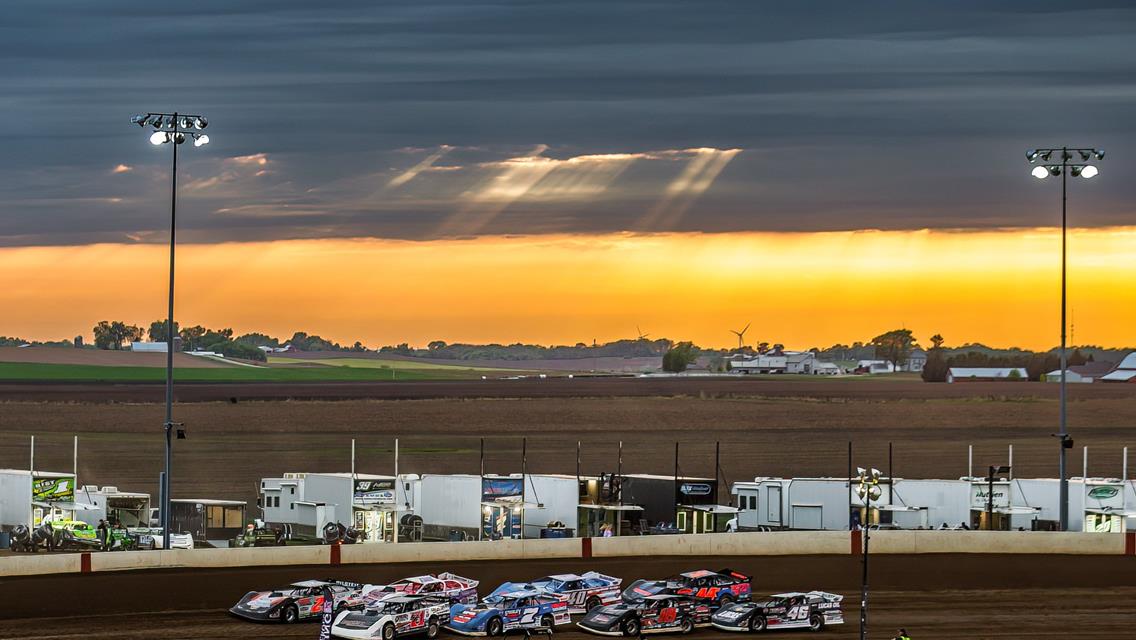 300 Raceway (Farley, IA) – Lucas Oil Late Model Dirt Series – Truck Country 50 – May 20th, 2022. (Heath Lawson photo)