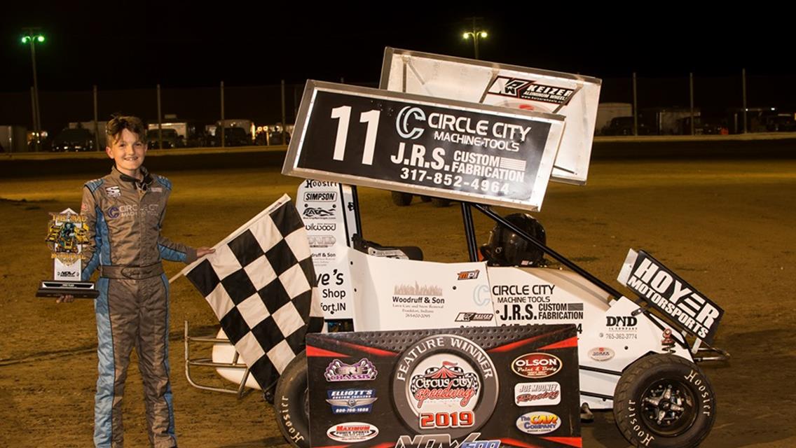 Kirkman, Moore, Gamester, Kemenah, Hoyer and Zimmerman Capture The MAC Wins at Circus City Speedway