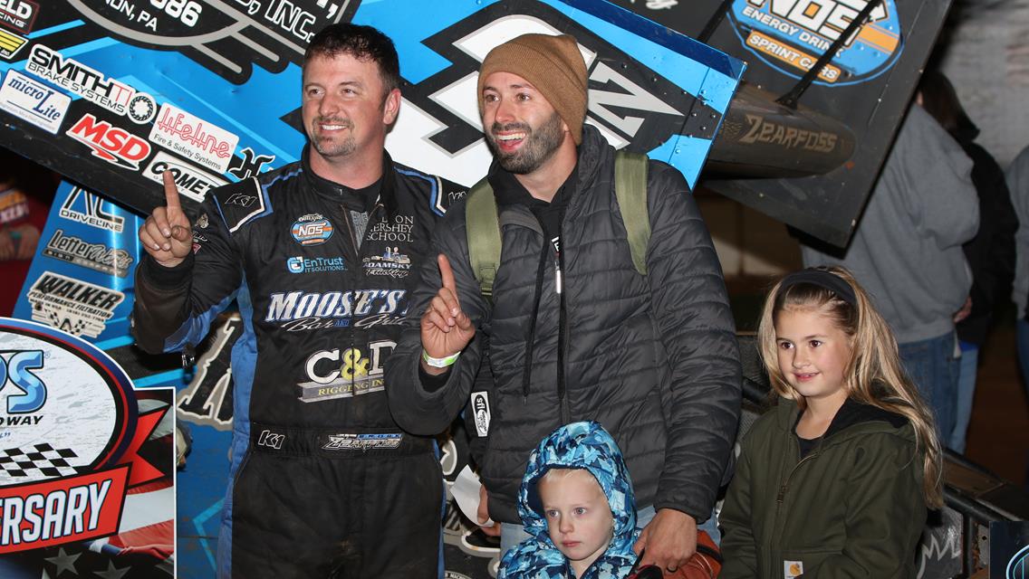 Zearfoss Breaks Through with Sprint Showdown Victory at BAPS Motor Speedway