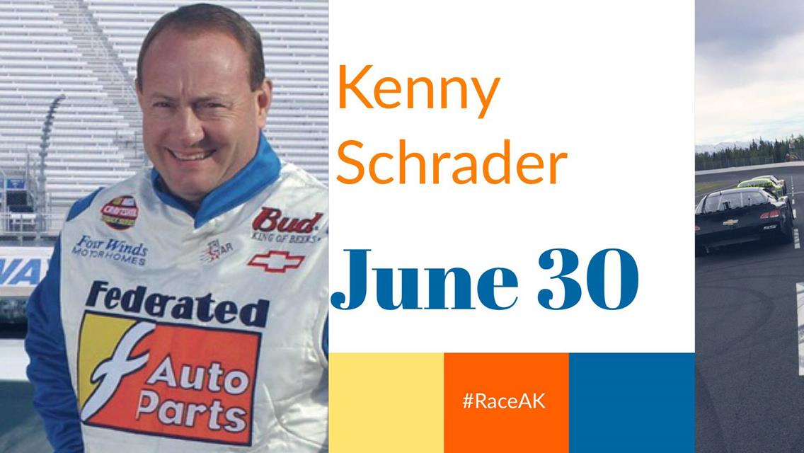 NASCAR Veteran Ken Schrader Racing at Alaska Raceway Park