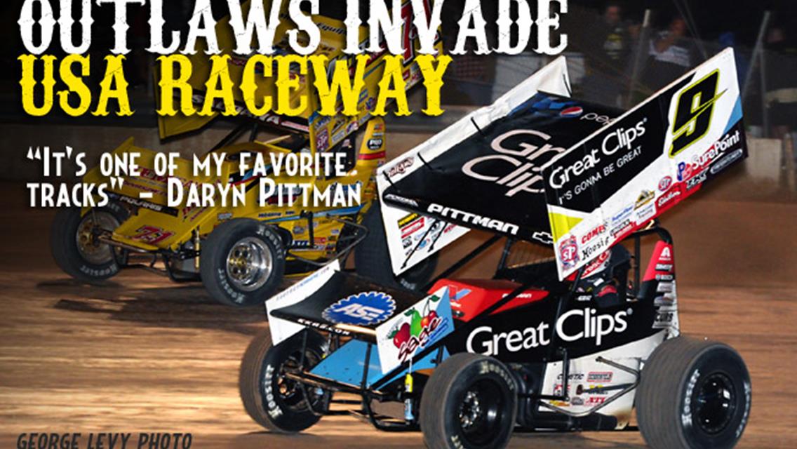 Outlaws Invading USA Raceway March 7