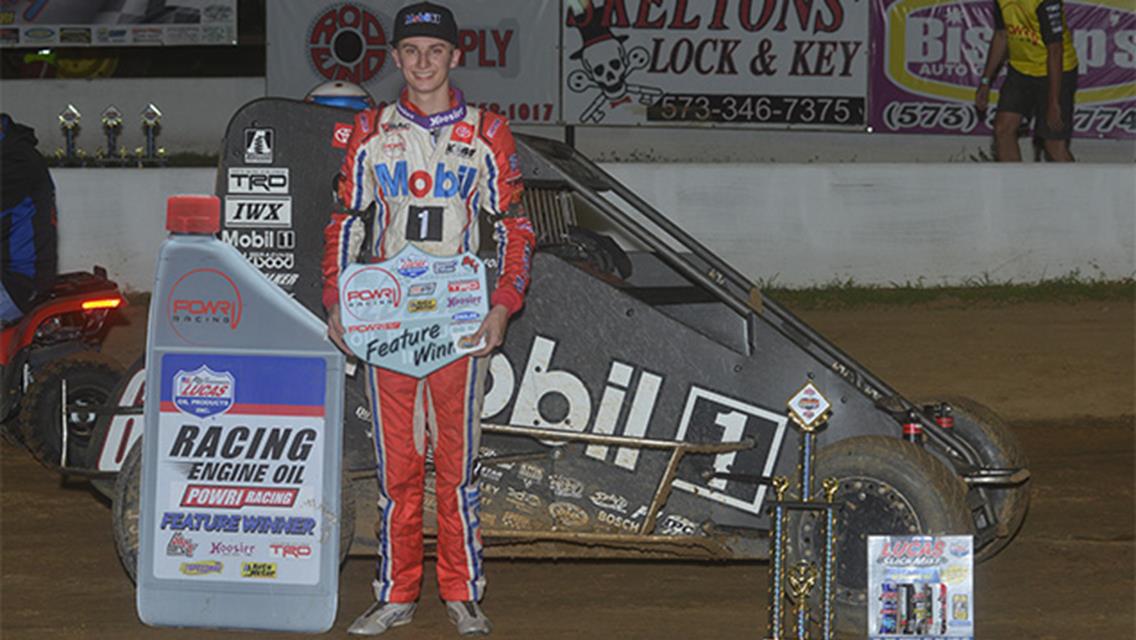 Kofoid Charges From 22nd To Take the Win at Lake Ozark Speedway