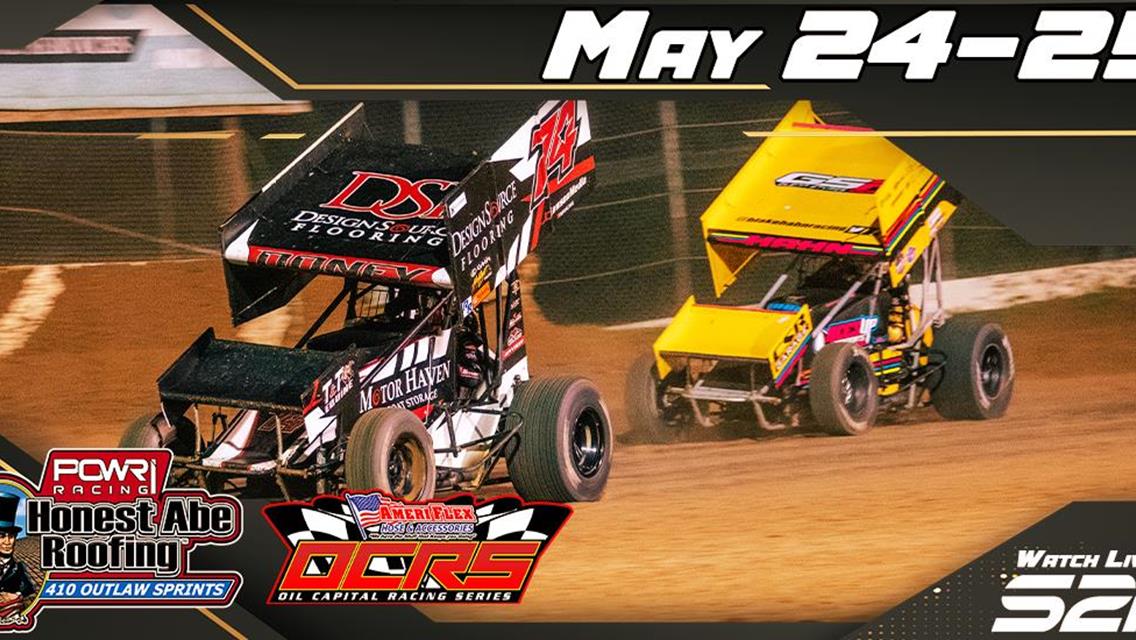 May 24-25: Lake Ozark Speedway’s WingFest Approaches with POWRi 410 &amp; OCRS