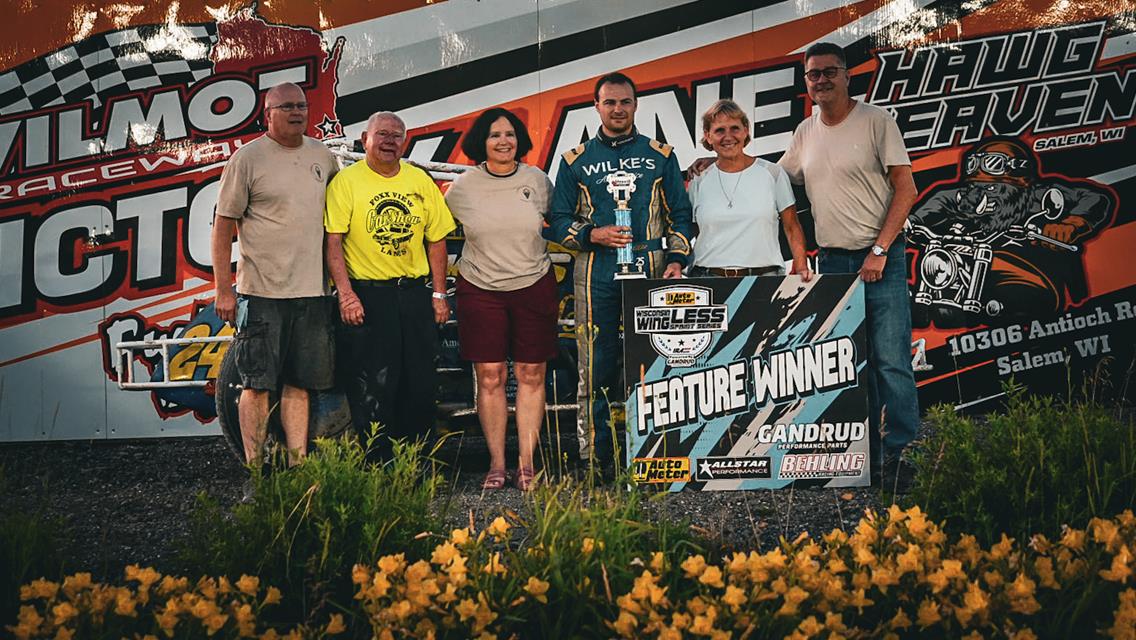 Wilke Doubles In WingLESS On Wilmot Raceway Carload &amp; Fireworks Night