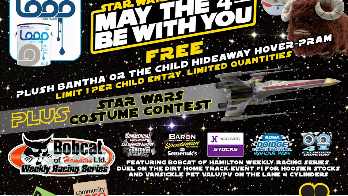 May the 4th Be with You This Saturday at Merrittville Speedway