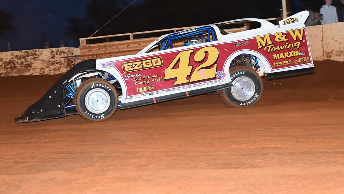 Early exit in feature at Dixie Speedway