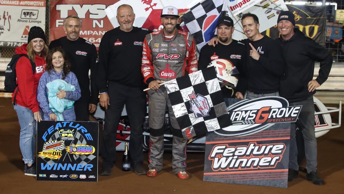 Brian Brown Captures First Career Feature Win at Williams Grove Speedway