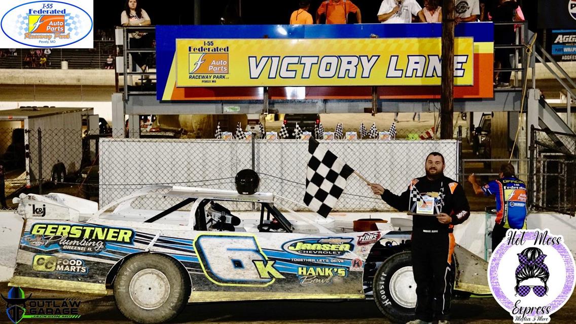 Michael Kloos, Rick Conoyer, Shad Prescott, Lee Stuppy, Jordy Schmidt, Kason Timmons, Russell Garrett &amp; Cruz Griffaw take I-55 wins!