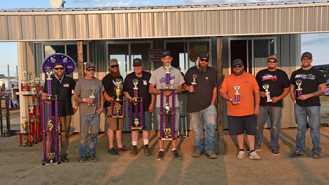 2025 Gillette Thunder Speedway Points Trophy Winners!