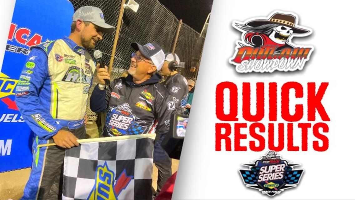 OUTLAW SHOWDOWN™ RESULTS SUMMARY  OUTLAW SPEEDWAY MAY 17, 2022