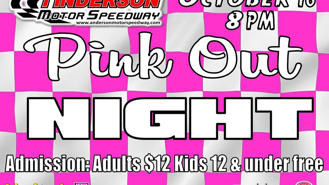 NEXT EVENT: Pink Out Night Friday October 16, 8pm