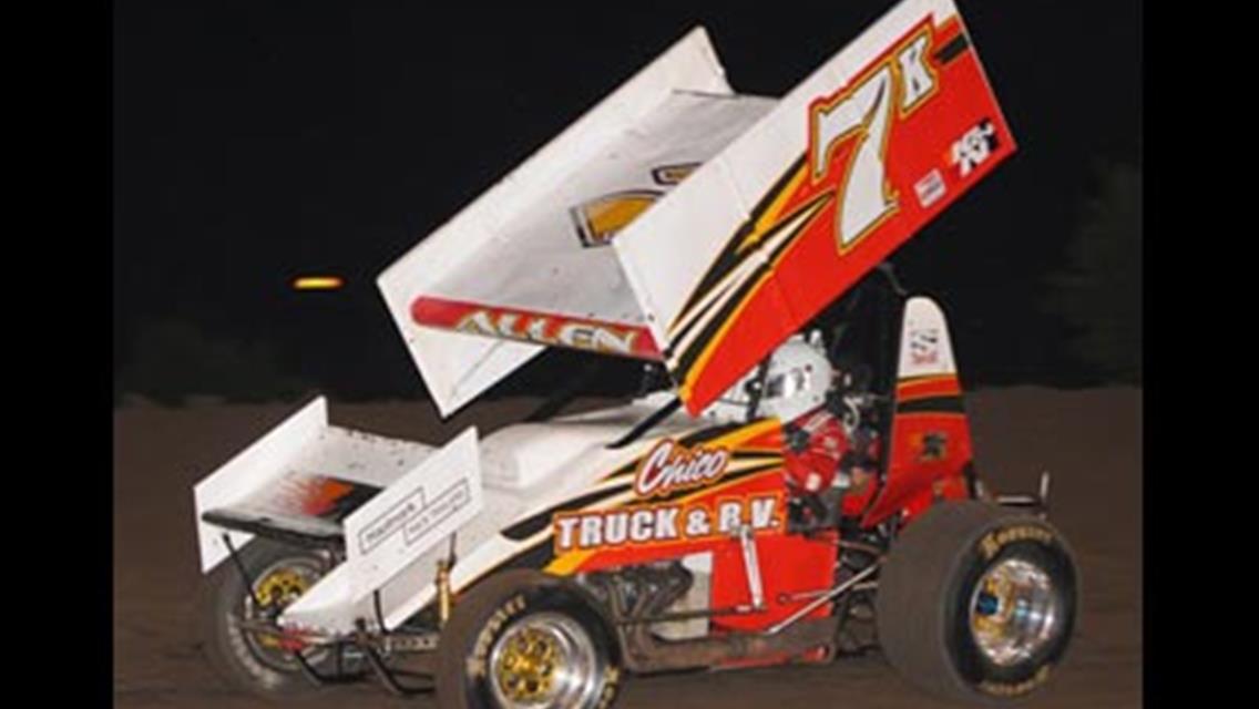 Meet Sprint Car driver Kenny Allen at Thursday Night Market in Chico this week