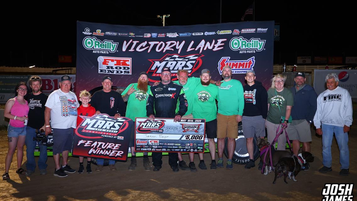 Quincy Raceway (Quincy, IL) – MARS Late Model Championship Series – May 16th, 2025. (Josh James Artwork)