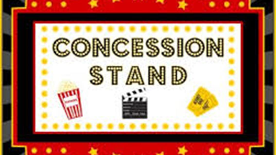 ACCEPTING CONCESSION STAND MANAGER BIDS
