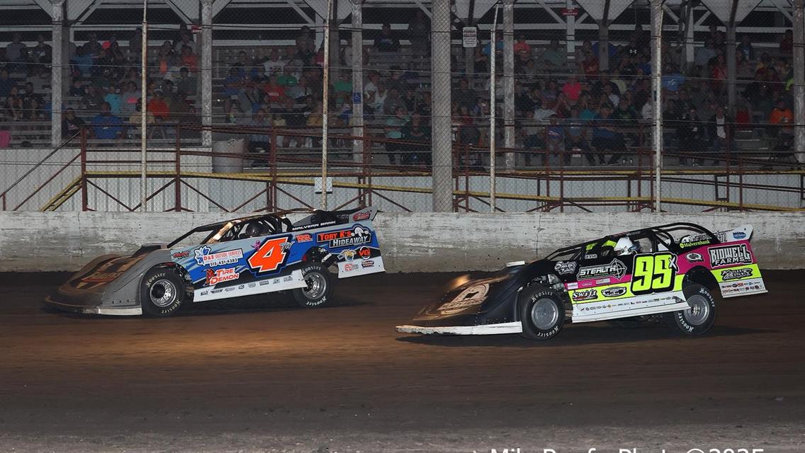 Shelby County Speedway (Harlan, IA) – Malvern Bank East Series – Rallen Zeitner Memorial – July 12th, 2025. (Mike Ruefer photo)