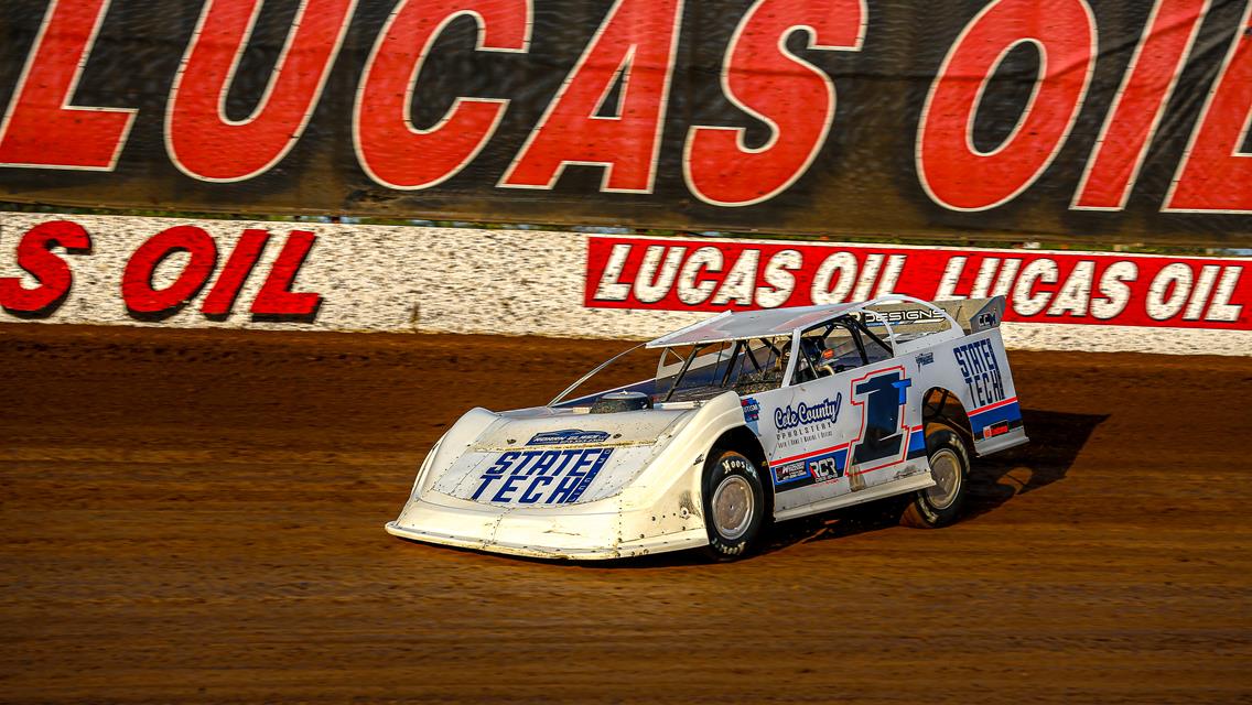 Armed with new chassis, Cox ready to roll as Lucas Oil Speedway Weekly Late Models get shot at extra cash