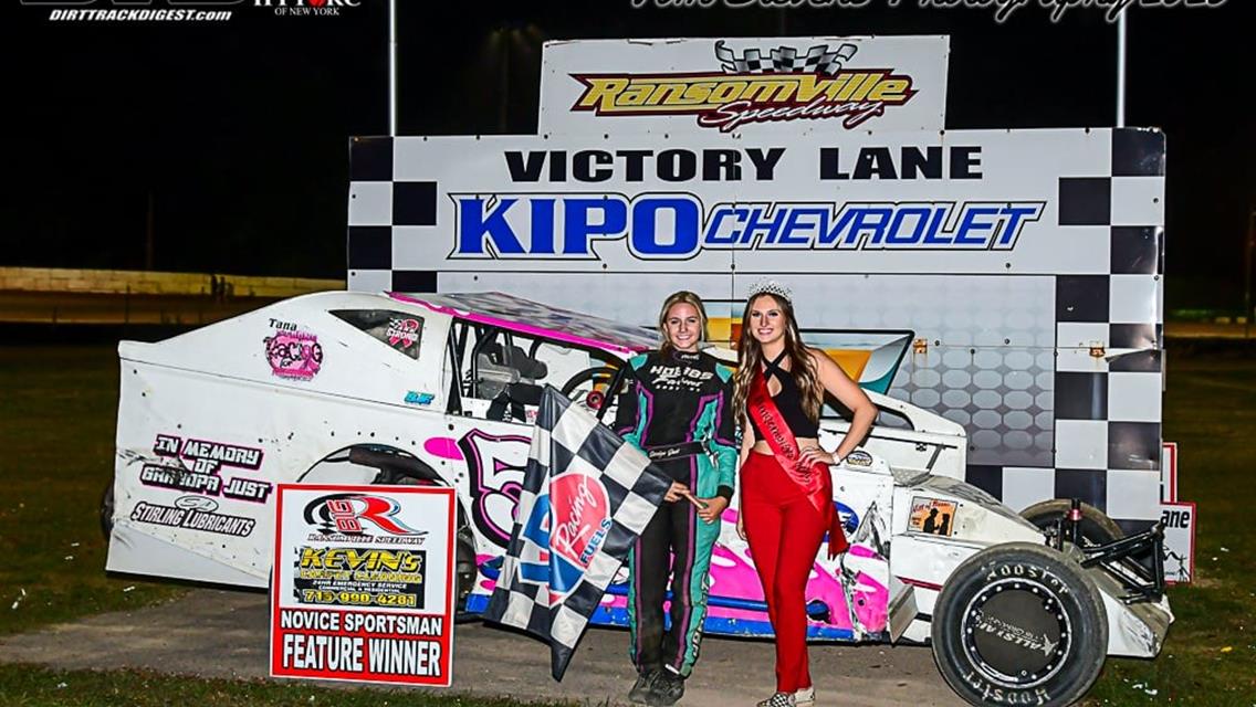 Williamson, Tuttle, Pangrazio, Close, and Just Win on Hawaiian Night at Ransomville