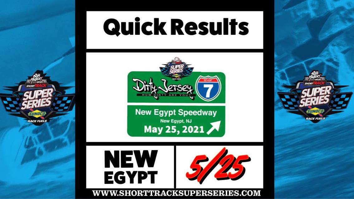 DIRTY JERSEY 7 RESULTS SUMMARY  NEW EGYPT SPEEDWAY MAY 25, 2021
