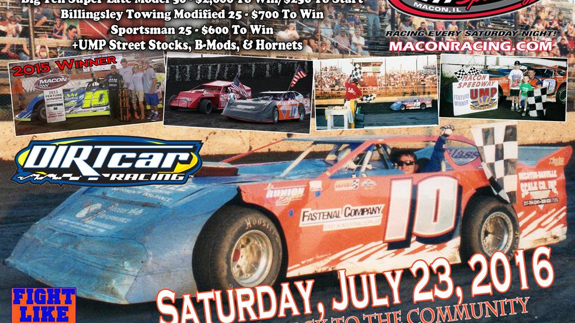 Best In Late Model Racing Set For Macon IL Speedway