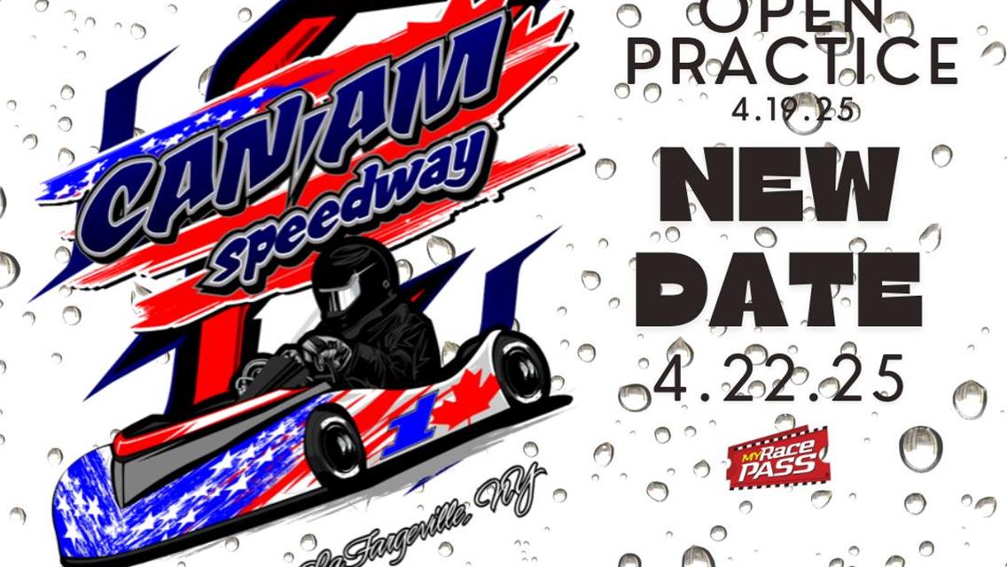 Open Practice NEW Rain Date of Wednesday, April 23
