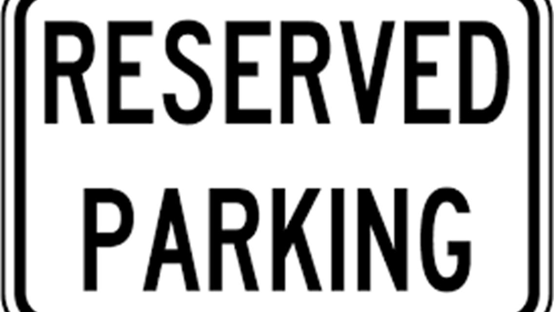 Renewal for 2019 Reserved Parking due March 1st