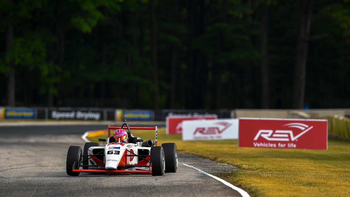 Burke Garners Pair of Career-Best Finishes During Cooper Tires USF2000 Championship Doubleheader at Road America
