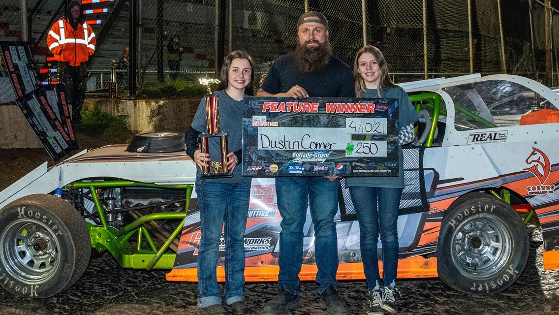 T. Alberding, C. Towns, D. Comer, Osborne, And Kennerly April 10th Winners At Cottage Grove