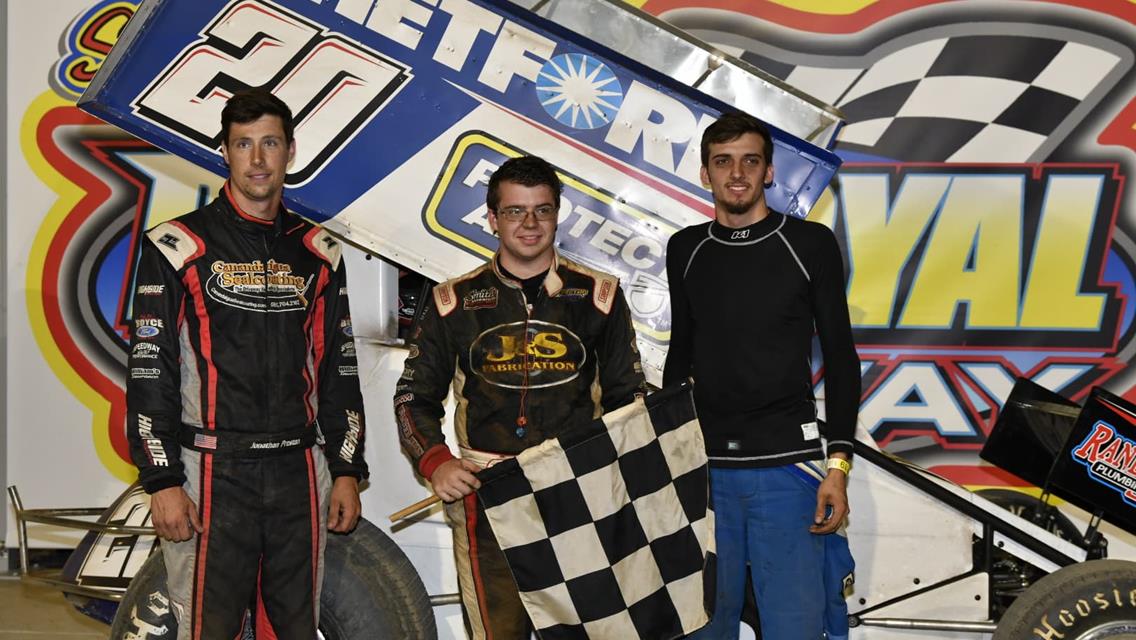 Anthony Macri Doubles Down and Grabs His First URC Win at Port Royal Speedway