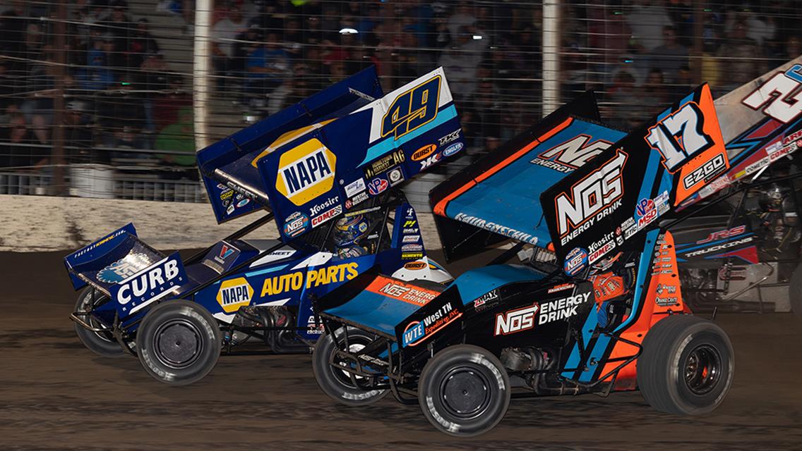 Brad Sweet Steals River Cities Thriller from Sheldon Haudenschild on Last Lap