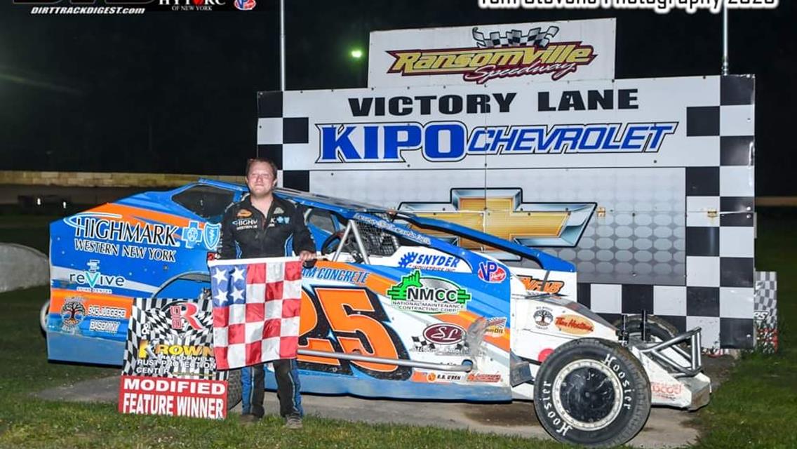 Rudolph, Wagner, Bissell, Bleich, and Hornquist Win on Holiday Weekend at Ransomville