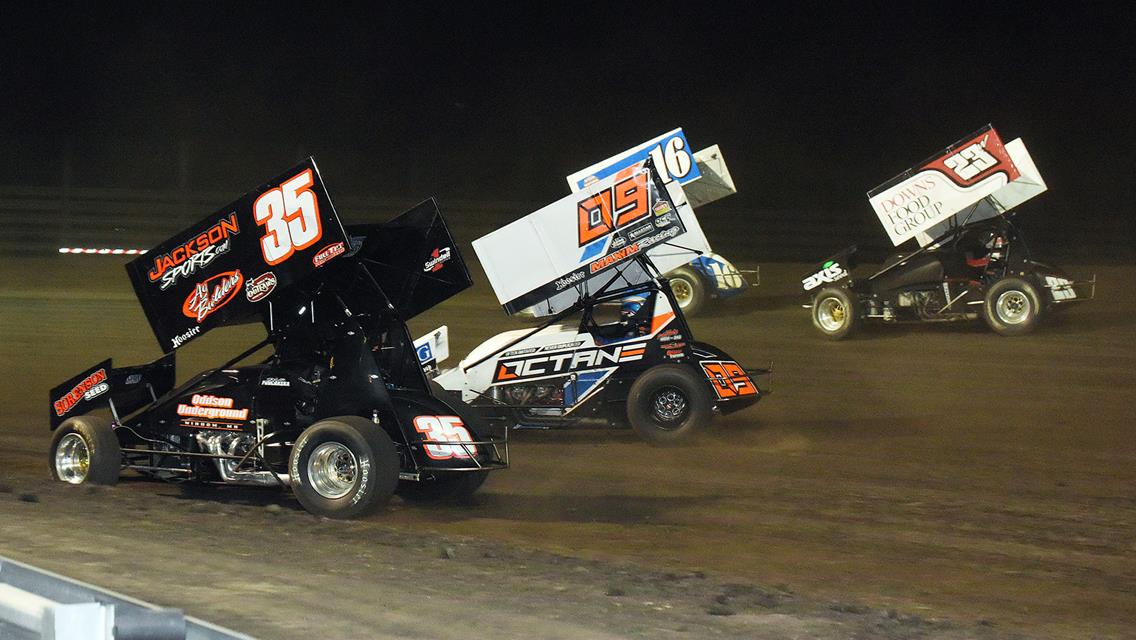Jackson Motorplex Showcasing Tight 410 Championship Battle and ASCS National Tour This Friday and Saturday